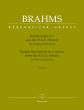 Brahms Sonatensatz c-moll WoO 2 (aus der F.A.E. Sonate) for Violin-Piano (edited by Clive Brown and Neal Costa) (Barenreiter-Urtext)