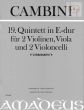 Quintet No.19 E-major (2 Vi.-Va.- 2 Vc.) (Score/Parts)