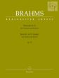 Brahms Sonata G-major Op.78 Violin and Piano (edited by Clive Brown-Neal Costa and Da Peres) (Barenreiter-Urtext)