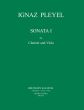 Pleyel Sonata No.1 E-flat major (Ben 5491) Clarinet[Bb]-Viola (E.Solere-H.Voxman)