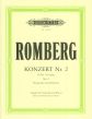 Romberg Concerto No.2 D-major Op.3 for Violoncello and Piano (Edited by Hans Munch-Holland)