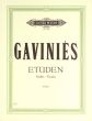 Gavinies 24 Matinees (Etuden) (edited by Walther Davidsson)