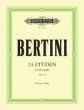 Bertini 24 Etuden Op.29 Piano (Adolf Ruthardt) (Peters)