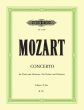 Mozart Concerto D-major KV 211 for Violin and Orchestra Edition for Violin and Piano(piano red.) (Kuchler) (Editor Ferdinand Kuchler - Cadenza by Paul Klengel) (Peters)