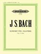 Bach Konzert C-dur BWV 1061 2 Cembali-Streicher-Bc (2 Klaviere Ausgabe) (Conrad Griepenkerl)