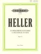 Heller 25 Melodische Etuden Op.45 (Teichmuller) (Peters)