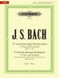 Bach Inventionen & Sinfonien Klavier (Ulrich Bartels)