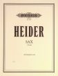 Heider Sax. (3 Stücke) for Alto Sax.