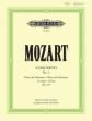 Mozart Concerto G-major KV 313 (Flute-Orch.) (piano red.) (edited by List-Thiele) (Peters)