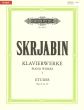 Scriabin Klavierwerke Band 1 Etuden Op. 8 - 42 - 65 Klavier (Herausgegeben von Gunter Philipp)