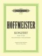 Hoffmeister Konzert D-dur Viola-Orchester Klavierauszug (Richter/Bauer)