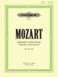 Mozart Sonate und Fuge KV 448 D-dur und Fuge C-Moll KV 426 fur 2 Klaviere 4 Hande (Herausgeber Adolf Ruthardt)