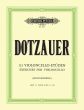 Dotzauer Etuden Vol.2 (Nos.35 - 62) fur Violoncello (Klingenberg) (Peters)