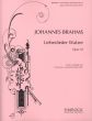 Brahms Liebeslieder Walzer Op.52 for Solo and Mixed Voices with Piano solo (German/English) (edited by Joseph Joachim)