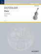 Dotzauer Duos Opus 15 2 Violoncellos (Bernhard Weigart)