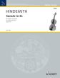 Hindemith Sonate in Es Op.11 No.1 Violine und Klavier