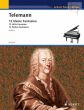 Telemann 12 kleine Fantasien fur Klavier [Cembalo] (Erich Doflein)