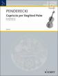 Penderecki Capriccio per Siegfried Palm Violoncello solo (1968) (difficult)