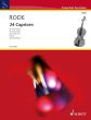 Rode 24 Capricen in the form of Studies in all 24 Keys Viola (edited by Ulrich Groner)