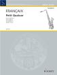 Francaix Petit Quatuor 4 Saxophonen (SATB) (1935) (Partitur)