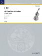 Lee 40 leichte Etuden Op. 70 Violoncello (Becker)