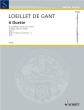 Loeillet 6 Duets Op.5 Vol.2 (No.4-3-6) (2 Flutes/Oboes/ Violins)