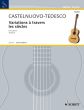 Castelnuovo Tedesco Variations à travers les siècles Guitar