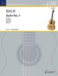 Bach Cello Suite No.1 BWV 1007 for Guitar Solo (edited by John W.Duarte)