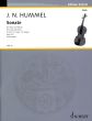 Hummel  Sonate Es dur Op.5 nr.3 Viola-Klavier