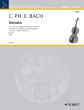 Bach Sonata c-minor Wq 78 Violin-Bc (edited by Ruf)