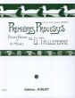 Taileferre Premieres Prouesses Piano 4 mains (6 Easy Pieces)