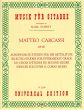 Carcassi 12 Ausgewahlte Etuden aus Op.60 fur Gitarre (Herausgegeben von Karl Scheit)