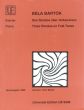 Bartok 3 Rondos über Volksweisen Klavier (Neuausgabe)