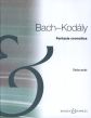 Bach Fantasia Chromatica Transcribed for Viola by Zoltan Kodaly (Edited by William Primrose)