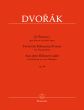 Dvorak Aus dem Bohmerwalde (From the Bohemian Forest) Op.68 Piano 4 Hands (edited by Antonin Cubr) (Barenreiter-Urtext)