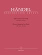 Handel 11 Sonaten fur Flote und Bc (edited by H.P.Schmitz) (Barenreiter Urtext)