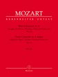 Mozart Piano Concerto A-major KV 414 (No.12) Piano, 2 Violins, Viola and Violoncello (Score/Parts)