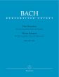 Bach 3 Sonaten (BWV 1027 - 1029) (edited by Hans Eppstein) (Barenreiter-Urtext)