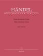Handel 9 Deutsche Arien HWV 202 - 210 Sopran-Violine [Flote/Oboe]-Bc (Score/Parts) (Walther Siegmund-Schultze,)