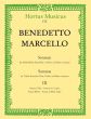 Marcello Sonaten Op.2 Vol.3 No.6 - 7 (C-dur-Bes dur) Altblockflote [Flote/Violine] und Bc (Herausgeber Jorgen Glode) (Barenreiter-Urtext)