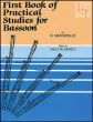 First Book of Practical Studies Bassoon