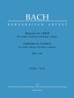 Bach Concerto a-minor BWV 1041 Violin-Strings-Bc Full Score (edited by Dietrich Kilian) (Barenreiter-Urtext)