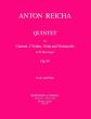 Reicha Quintet B-flat Op.89 for Clarinet in Bb, 2 Violins, Viola and Violoncello Score and Parts (Edited by Kurt Janetzky)