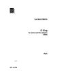 Berio O King Mezzo-Sopran-Flöte-Klar.-Vi.-Vc.-Klavier (Stimmen)