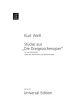 Kurt Weill Dreigroschenoper Stucke (3 Klar.und Bassklar.) (Part./St.) (Rae)