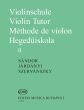 Sandor Szervansky Jardanyi Violin Method Violinschule - Violin Tutor Vol.2 (Hungarian, English, German, French)