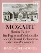 Sonate B-dur KV 292 Fagott-Violoncello
