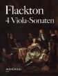 Flackton 4 Sonatas Op.2 for Viola and Piano (edited by Bernhard Pauler) (Continuo by Willy Hess)