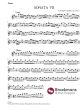 Loeillet Loeillet 12 Sonaten Op.2 Vol.3 No.7-9 Altblockflote un Basso Continuo [Klavier]