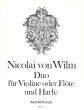 Wilm Duo Op.156 Violin[Flute]-Harp (Pauler)